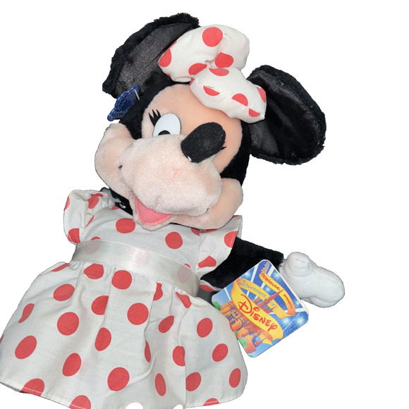 Disney Minnie Mouse Applause FLOPPY 13" Plush Minnie‎ Vintage - Picture 5 of 6